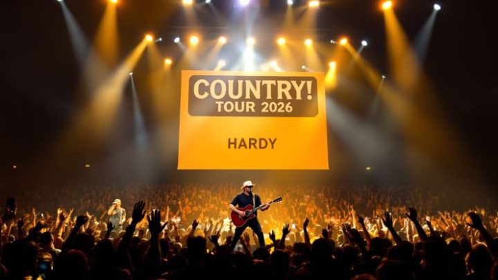 HARDY COUNTRY! COUNTRY! TOUR: El viaje que define el corazón de la música country