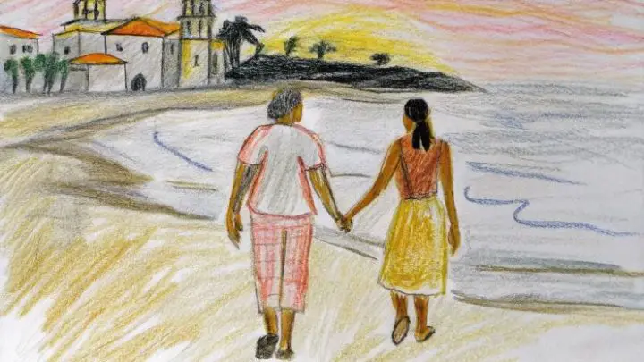 Story de Amor: Chico César y Larissa Furtado Caminan por la Orla de São Luís